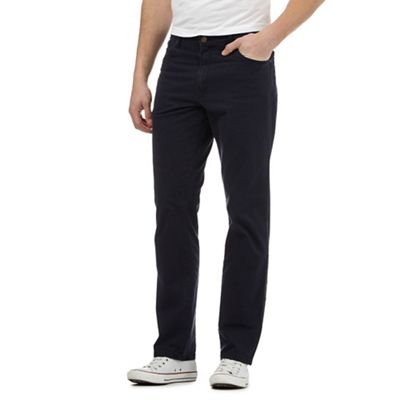 Wrangler Navy regular fit leg Texas jeans